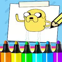 adventure_time_how_to_draw_jake Игры