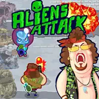 Attaque D'extraterrestres capture d'écran du jeu