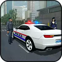 अमेरिकन फास्ट पुलिस कार ड्राइविंग गेम 3D