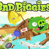 Střílečka Bad Piggies snímek obrazovky hry