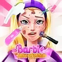 Problema Con La Cara De La Heroína De Barbie captura de pantalla del juego