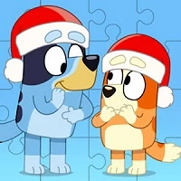 bluey_christmas_jigsaw Խաղեր