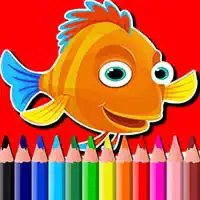 Bts Fish Coloring Book screenshot del gioco