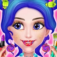 Candy Makeup Fashion Girl