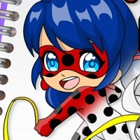 chibi_dotted_girl_coloring_book Խաղեր