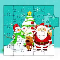 Christmas Winter Story Jigsaw screenshot del gioco