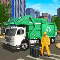 City Cleaner ត្រាក់ទ័រ 3D ក្លែងធ្វើ