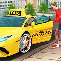 City Taxi Simulator Jeux De Taxi capture d'écran du jeu