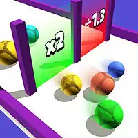 Carrera De Bolas De Clones captura de pantalla del juego