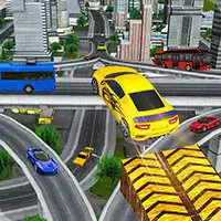 Crazy Car Impossible Stunt Challenge Game skærmbillede af spillet