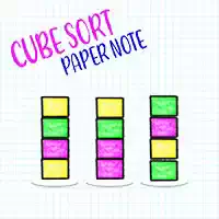 cube_sort_paper_note Тоглоомууд