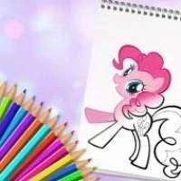 Şirin Pony Boyama Kitabı