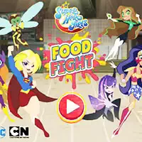 Dc Super Hero Girls: Игра За Бой С Храна екранна снимка на играта