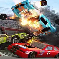 Demolition Derby Automängud 2020 mängu ekraanipilt