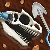 Jogos De Escavar Ossos De Dinossauros