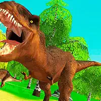 Dinosaure Chasse Dino Attaque 3D