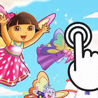 Dora The Explorer Clicker tangkapan layar permainan