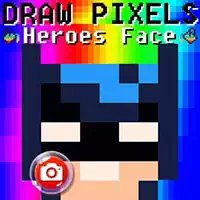 គូរមុខ Pixels Heroes