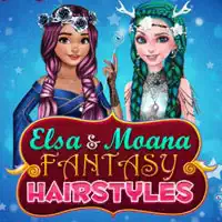 Acconciature Fantasia Elsa E Moana