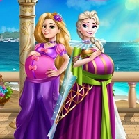 Elsa E Rapunzel, Migliori Amiche In Attesa.