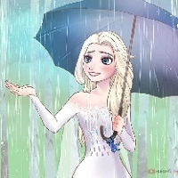 elsa_rainy_day ألعاب