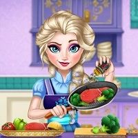 elsa_real_cooking เกม