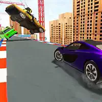Ekstremna Kaskaderska Auto Utrka snimka zaslona igre