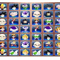 Finde Das Gesicht Von Dragon Ball Z Spiel-Screenshot
