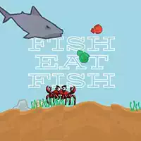 ماهی خوردن ماهی 2 بازیکن اسکرین شات بازی