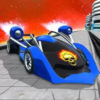 Летающий Автомобиль Трюки 5 скриншот игры