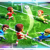 Voetbalsterren Match3 schermafbeelding van het spel