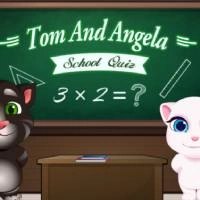 game_tom_and_angela_school_quiz ເກມ