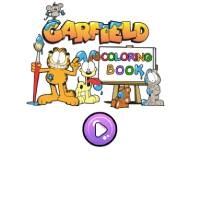 Σελίδα Χρωματισμού Garfield