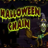 Halloweenský Řetěz snímek obrazovky hry