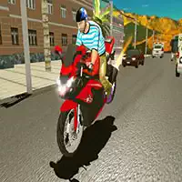 Highway Bike Traffic Moto Racer 2020 اسکرین شات بازی