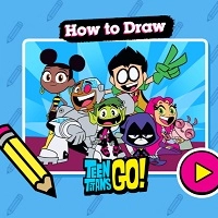 how_to_draw_teen_titans_go თამაშები