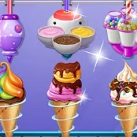 ice_cream_cone_maker ເກມ