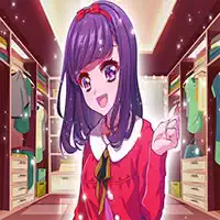 Mode Sekolah Menengah Kawaii - Makeover Anime
