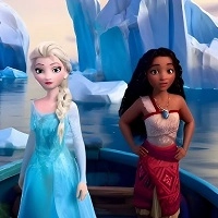 land_vs_sea_moana_vs_elsa игри