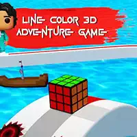 Line Color 3D Squid Game Color Adventure pelin kuvakaappaus
