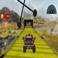 mega_levels_car_stunt_impossible_track_game гульні