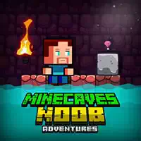 Minecaves Noob Adventure játék képernyőképe