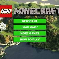 Lego Minecraft capture d'écran du jeu