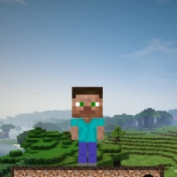 Minecrafti Ellujäämine mängu ekraanipilt