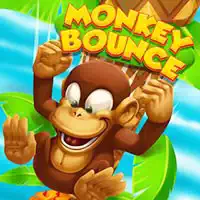 Monkey Bounce skærmbillede af spillet