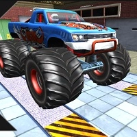 monster_truck_city_parking гульні