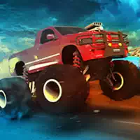 سباق شارع شاحنة الوحش لقطة شاشة اللعبة