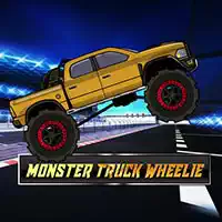Monster Truck Wheelie játék képernyőképe