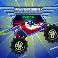 Monster Wheels Apocalipsa captură de ecran a jocului