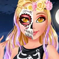 Minha Maquiagem De Halloween captura de tela do jogo